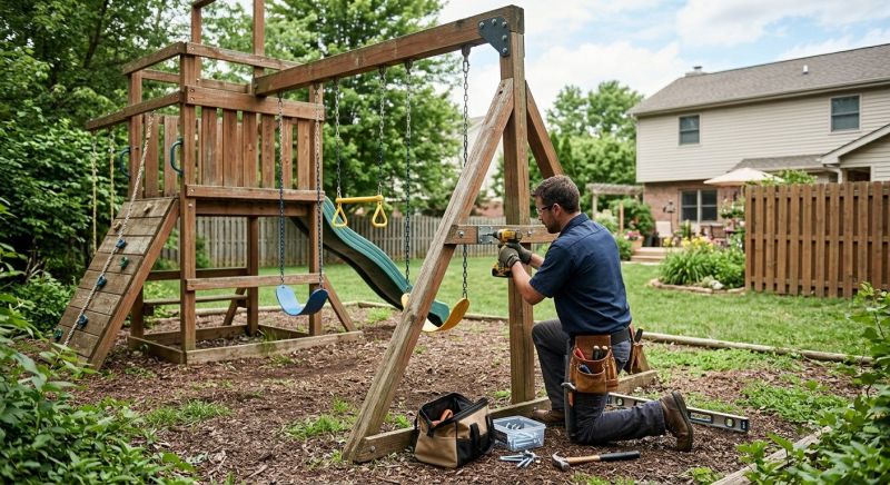 Swing Set Repair in Denver County, CO