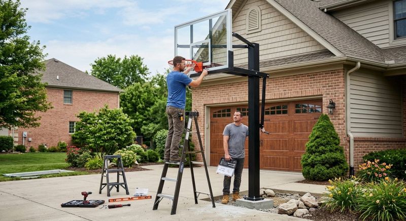 Basketball Hoop Installation in Alpharetta, GA
