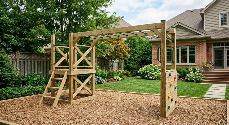 Jungle Gym Installation in Overland Park, KS
