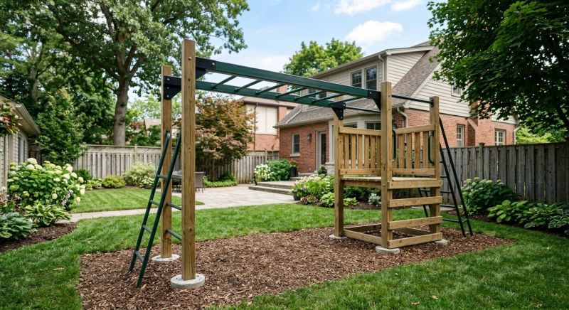 Monkey Bars Installation in Denver County, CO