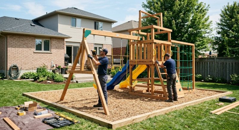 Play Equipment Installation in Olathe, KS