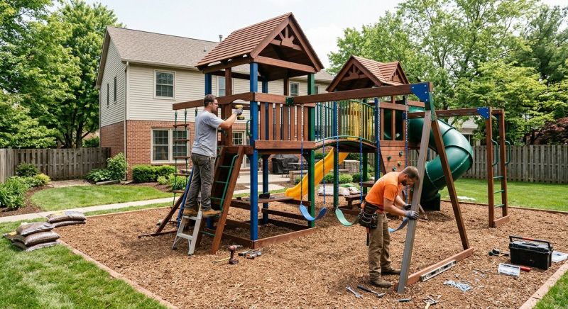 Play Set Installation in Littleton, CO