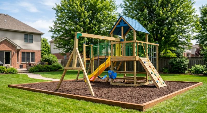 Playground Installation in Boulder, CO