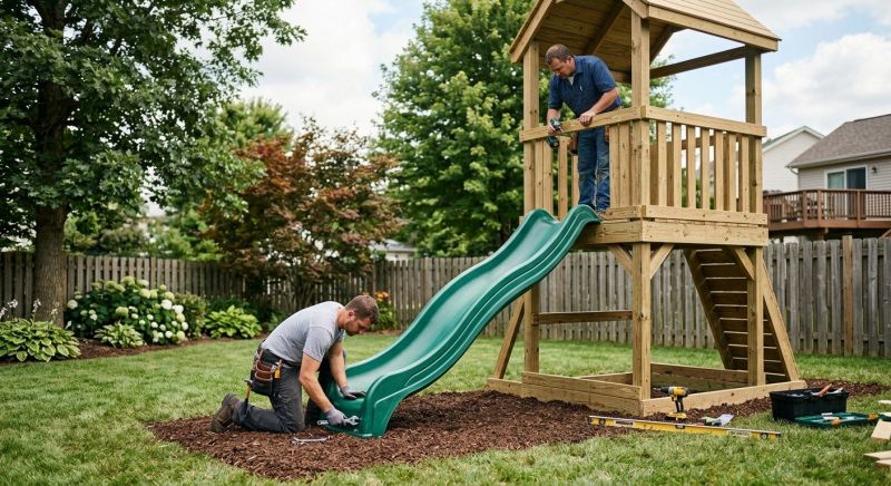 Playground Installation in Arvada, CO