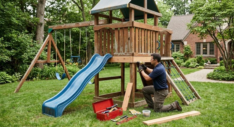 Playset Repair in Arvada, CO