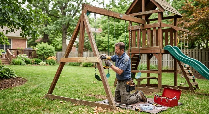 Playset Repair in Arvada, CO