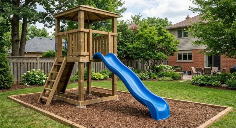 Sliding Board Installation in Denver, CO