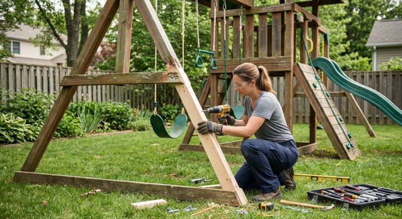 Swing Set Repair in Littleton, CO