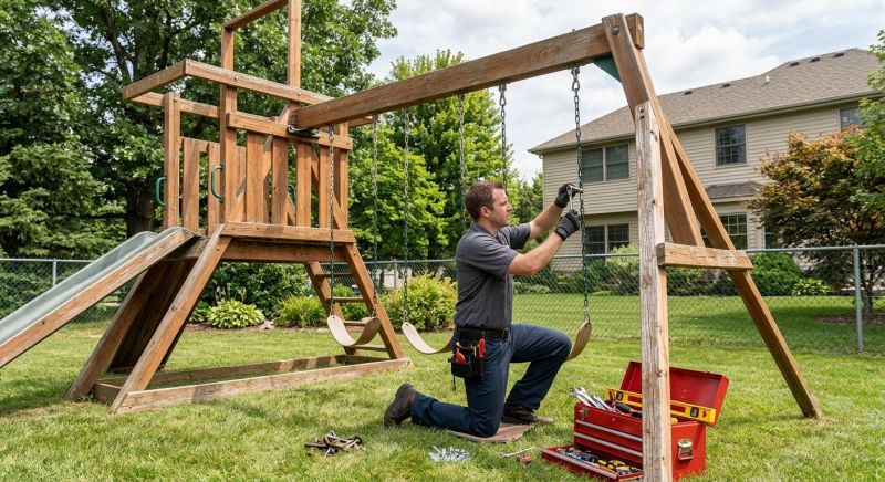 Swing Set Repair in Denver County, CO