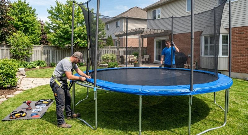 Trampoline Installation in Littleton, CO