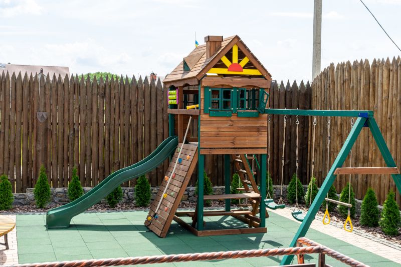 Wooden Playset Installation in Kansas City, MO